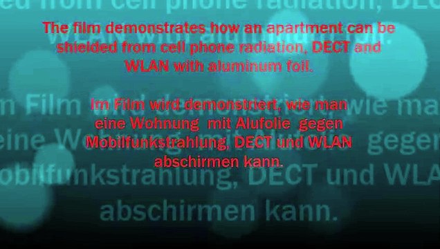 Aluminum foil against 5G cell phone radiation, Alufolie gegen Mobilfunkstrahlung, 5G Strahlung abschirmen