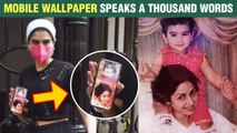 Janhvi Kapoor's Sister Khushi's Phone Wallpaper Is Of Mother Sridevi