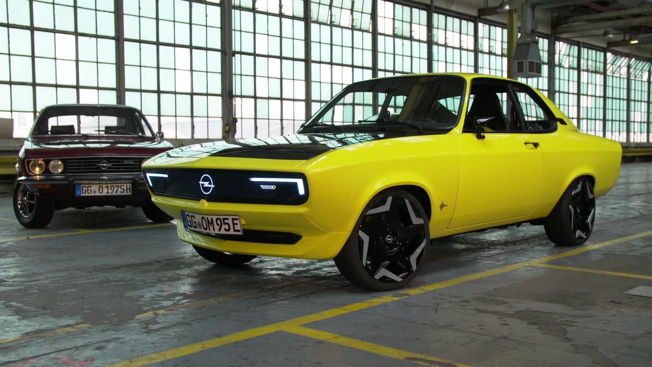 Erster ElektroMOD von Opel - Der Manta ist zurück