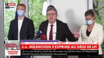 Jean-Luc Mélenchon provoque la colère des policiers en affirmant hier que leur manifestation devant l'Assemblée est 