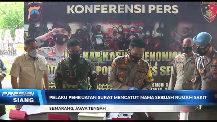 Pengguna Hasil Tes Swab Palsu Diamankan Polisi