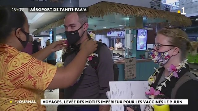 France / Polynésie : levée des motifs impérieux le 9 juin pour les personnes vaccinées