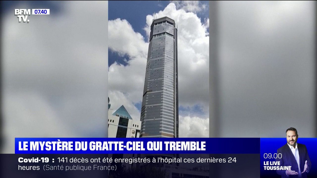 Un gratte-ciel de 280 mètres de haut se met à trembler en Chine, 15.000 personnes sont évacuées