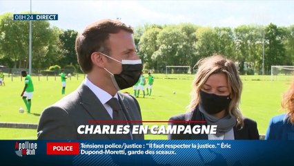 Charles en campagne : Journée en terrasse avec les personnalités publiques - 20/05