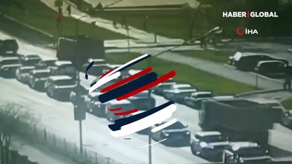 Rusya'da kamyon dehşeti: 8 aracı ezdi