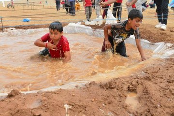 Son dakika haber | ŞANLIURFA - Harranlı çocukların "Survivor" heyecanı profesyonel parkura taşınıyor