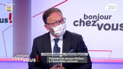 Patrick Mignola"Ce qui m'a choqué, c'est de voir autant de politiques"