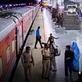 Railway Police Force Saves Life Of A Woman By A Fraction Of Just 3 Seconds