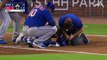 94 MPH Headshot Leaves Mets Outfielder Bloodied in Frightening Scene