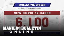 DOH reports 6,100 new cases, bringing the national total to 1,165,155, as of MAY 20, 2021
