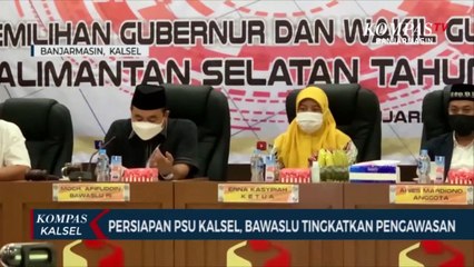 Descargar video: Bawaslu Kalsel Gerakkan Patroli Pengawasan dan Libatkan Forum Warga Jelang PSU Pilgub Kalsel