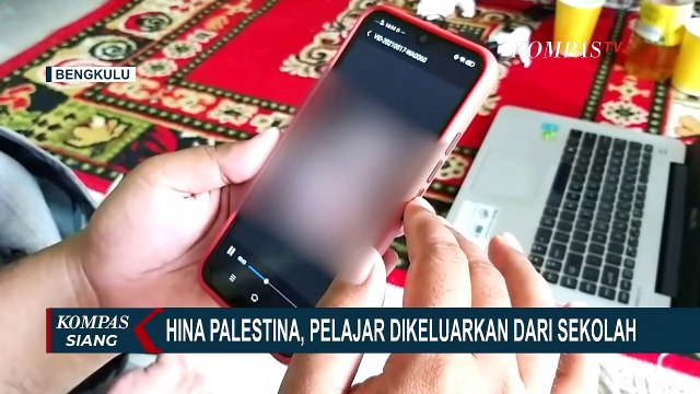 Dinas Pendidikan Bengkulu Diminta Jamin Hak Belajar Siswi SMA yang Dikeluarkan Akibat Hina Palestina
