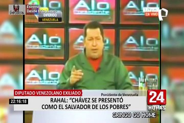 Diputado venezolano exiliado: "Chávez se presentó como el salvador de los pobres"