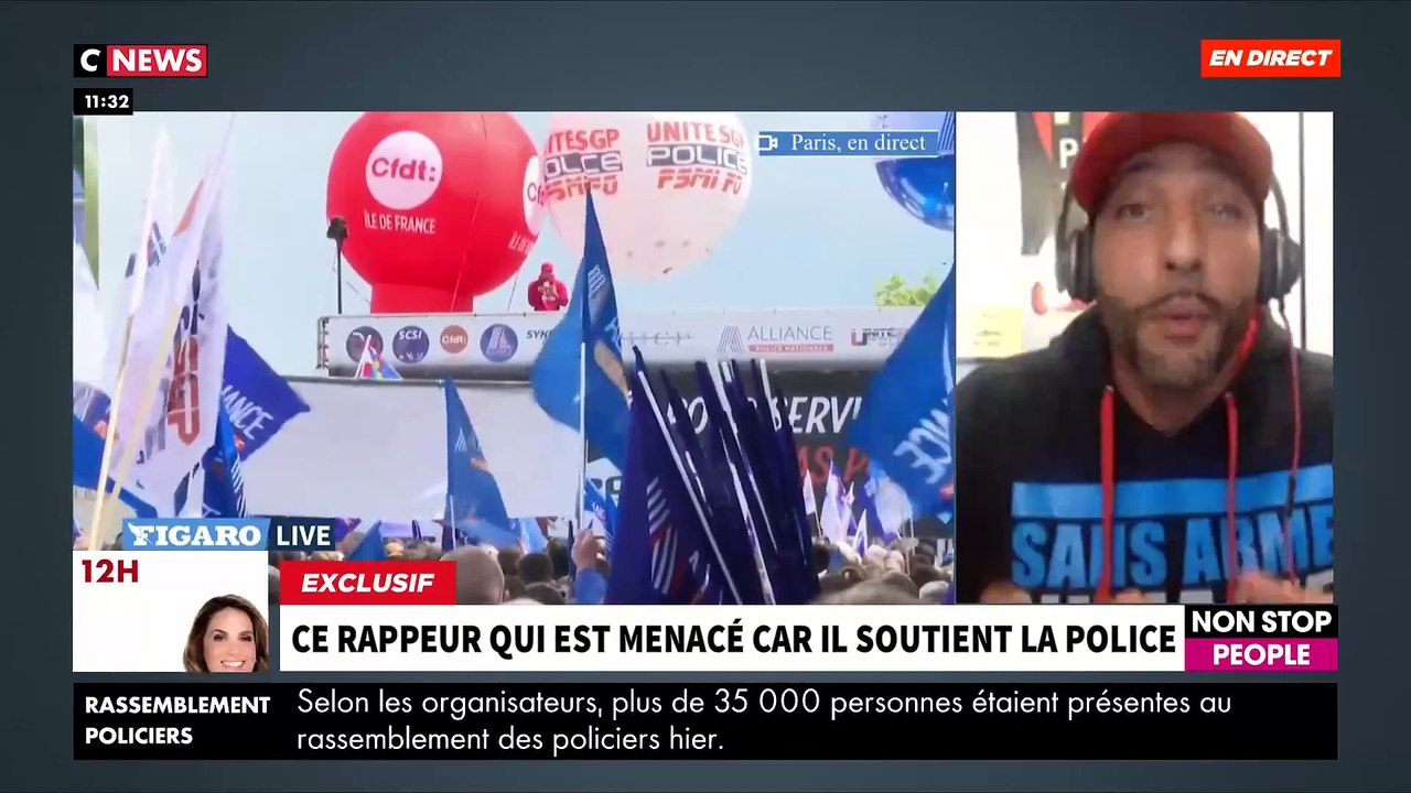 EXCLU - Menacé de mort car il soutient la police, un jeune rappeur prend la parole: "Je m’appelle Karim mais à la DDASS on m’a appris à aimer et respecter la République et la France" - VIDEO