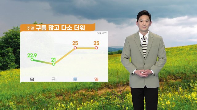 [날씨] 내일 오전까지 곳곳 비...한낮에도 서늘 / YTN