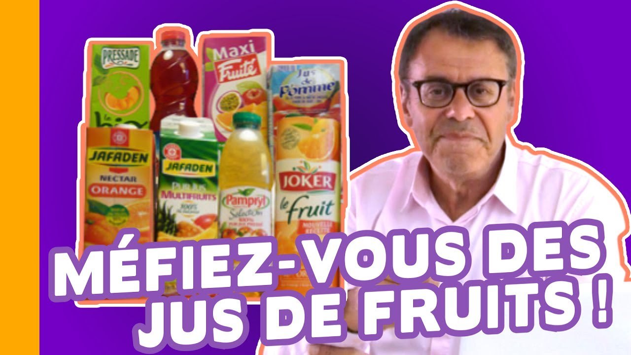 Les JUS DE FRUITS : Plus Riches en Sucre qu'en Vitamines Le Grain de Sel