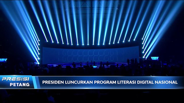 Presiden Pimpin Peluncuran Program Literasi Digital Nasional