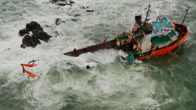 Navy rescue operations underway to find missing people