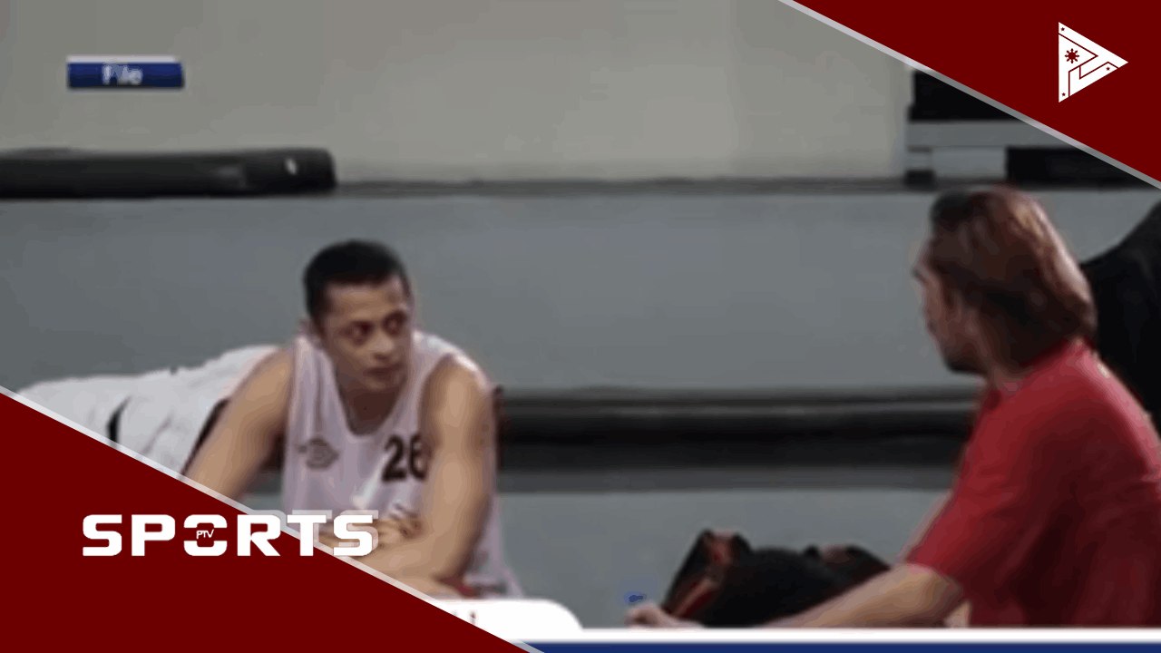 June Mar Fajardo, nakasama na sa ensayo ng San Miguel Beermen #PTVSports