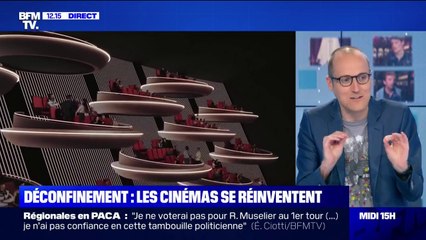 Déconfinement: les salles de cinéma se réinventent