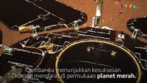 Penjelajah Zhurong Milik China Kirim Foto Perdana dari Mars