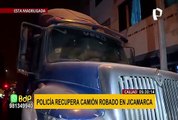 Callao: PNP recupera camión robado en Jicamarca