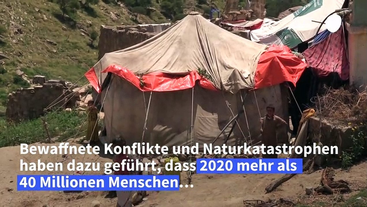 55 Millionen Menschen leben als Binnenflüchtlinge