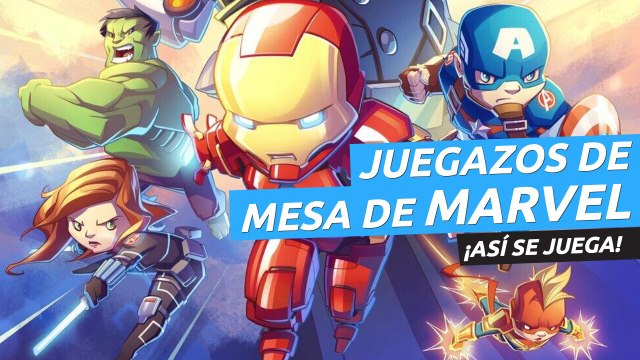 Los mejores juegos de mesa para disfrutar de superhéroes Marvel. ¡Explicamos cómo se juega!
