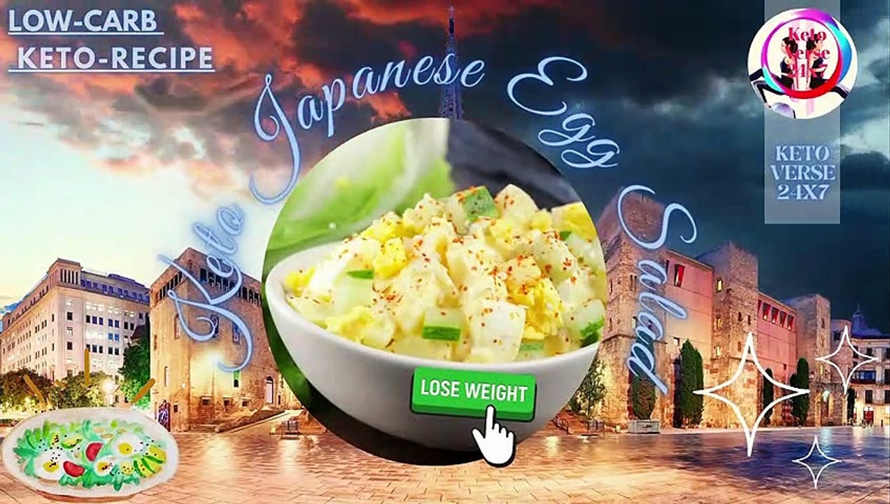 Keto Japanese Egg Salad, Master chef, weight loss recipe