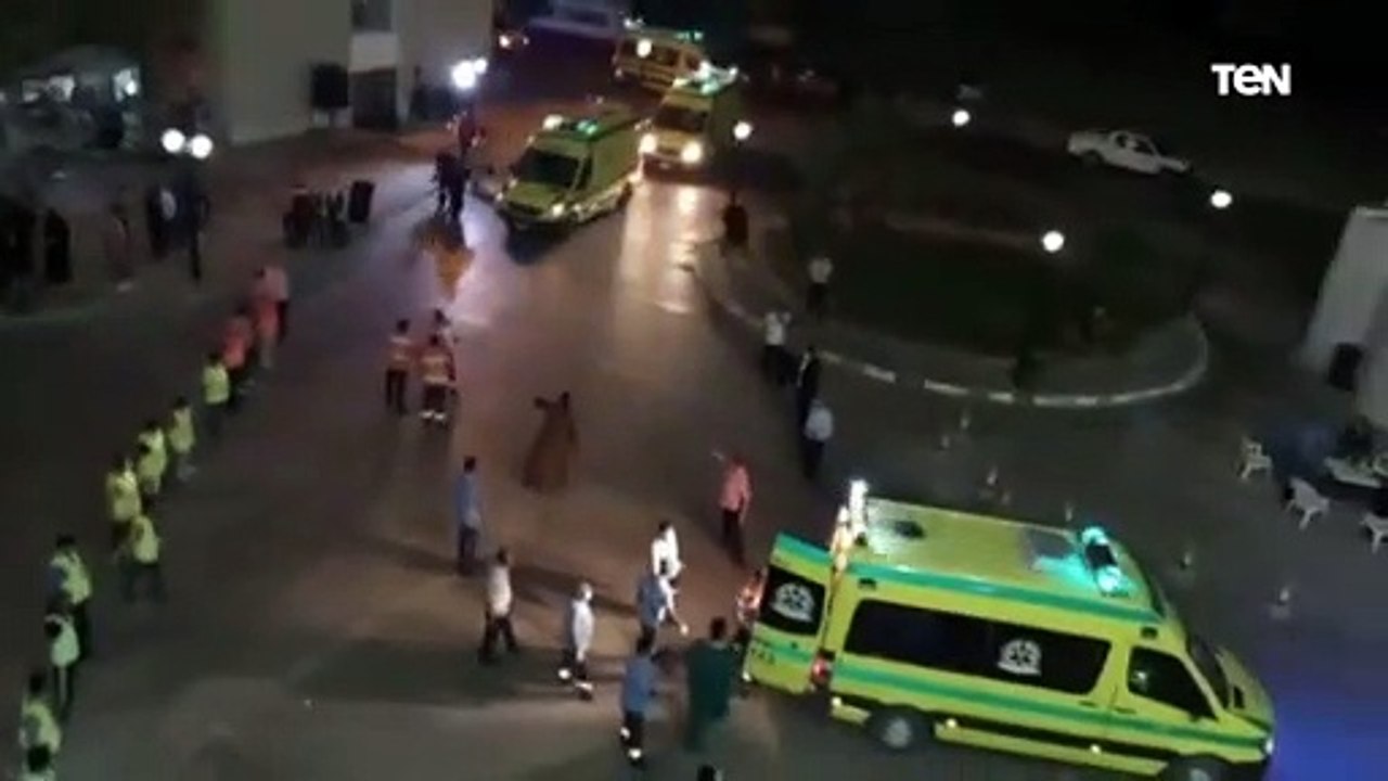 وصول 8 جرحى فلسطينين الى معبر رفح لنقلهم للعلاج بالمستشفيات المصرية