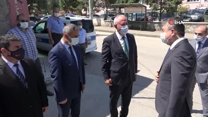 Türkiye'de vaka sayısı ile 4. sıradaki Osmaniye'de korona virüs denetimi