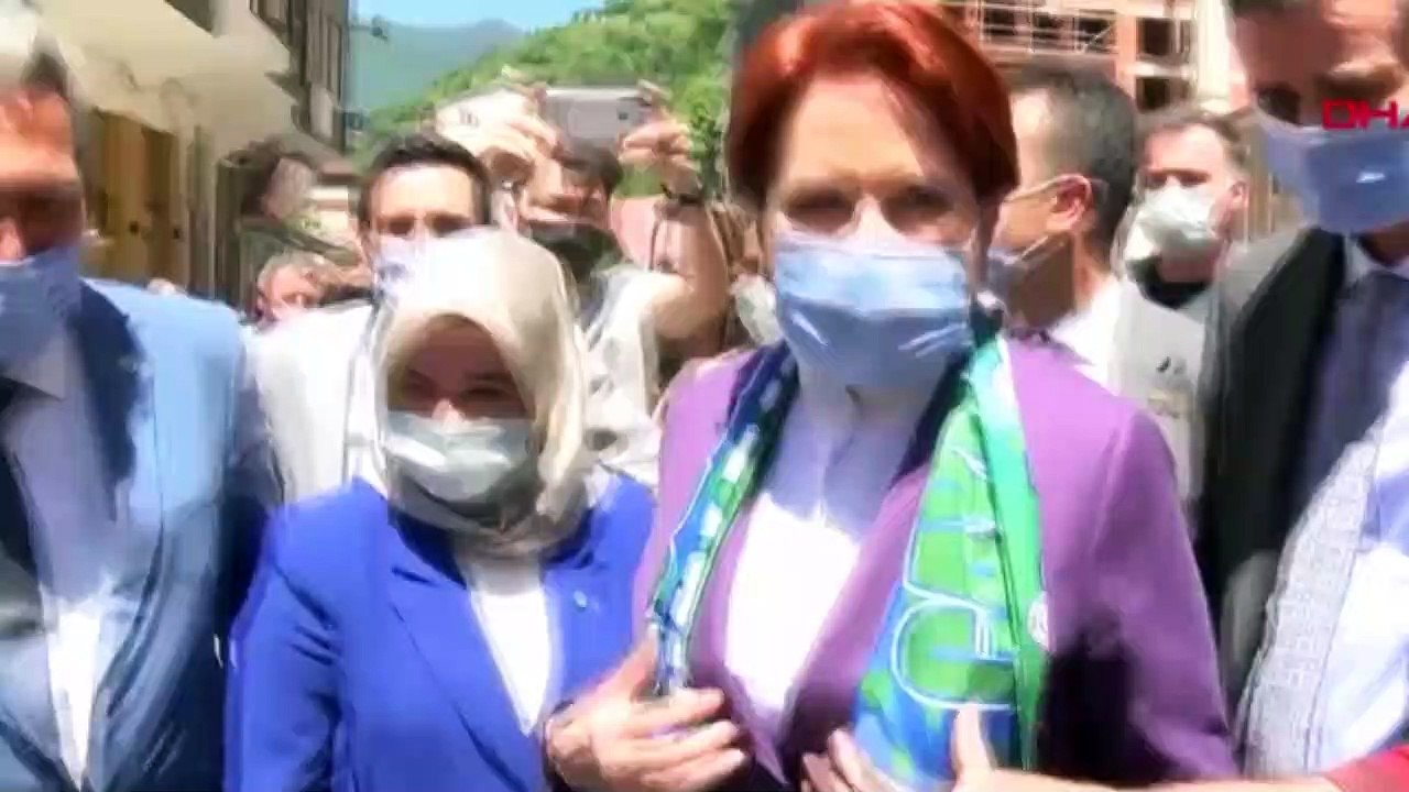 Rize karıştı! Meral Akşener apar topar ayrıldı