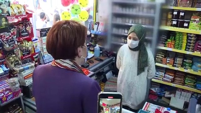 RİZE - İYİ Parti Genel Başkanı Akşener'in Rize programında partililerle bazı vatandaşlar arasında gerginlik yaşandı