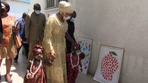 La Ministre de la femme en visite à la pouponnière d’Adjamé