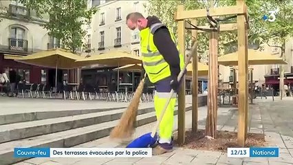 Déconfinement : des terrasses évacuées par la police après le couvre-feu
