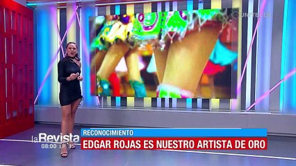 Edgar Rojas, vocalista del grupo Bonanza, es reconocido como ‘Artista de Oro’