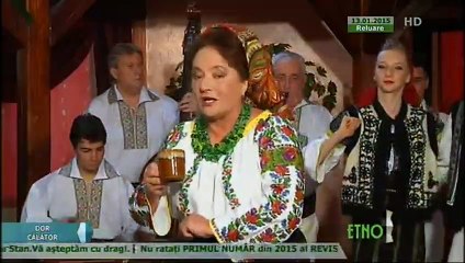 Laura Lavric - La crasma la Costanel (Dor calator - ETNO TV - 12.01.2015)