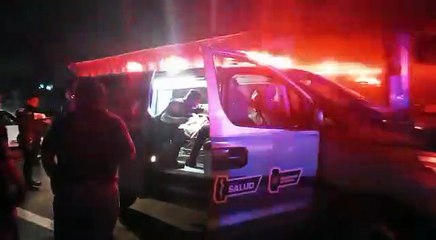 Conductor de tráiler resulta herido en asalto