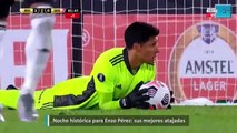 Noche histórica para Enzo Pérez sus mejores atajadas