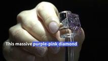 'Largest' flawless pink diamond up for auction in Hong Kong