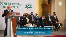 AMLO a misión de la OEA: No vamos a permitir intromisión que afecte nuestra soberanía ni elecciones