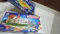 Unboxing and Review of Ratna's Big Business Board Game Jumbo Size With Plastic Money coins