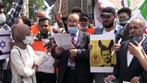 İSTANBUL - Suriye'de rejim tarafından düzenlenecek başkanlık seçimi protesto edildi
