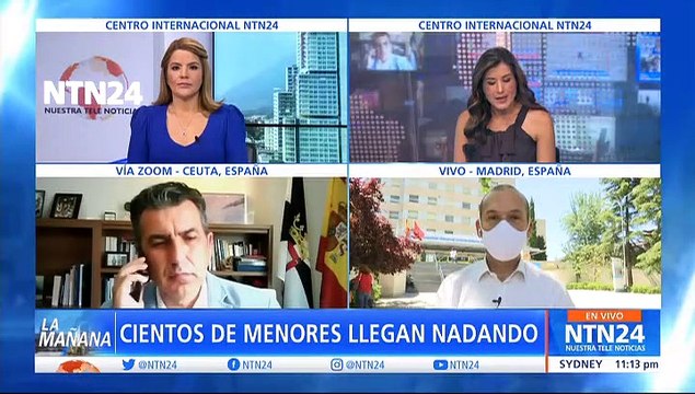 Gobierno español solicitó a las comunidades autónomas que acojan a 200 menores migrantes no acompañados en Ceuta
