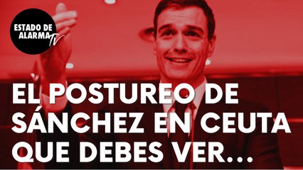 Las imágenes de Sánchez y Marlaska en Ceuta que Moncloa quiere que veas: “Postureo”