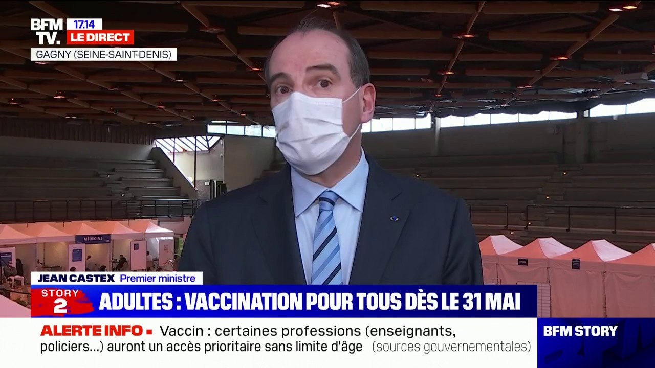 Jean Castex sur l'élargissement de la vaccination: "Nous devons toujours avoir pour priorité les personnes les plus vulnérables"