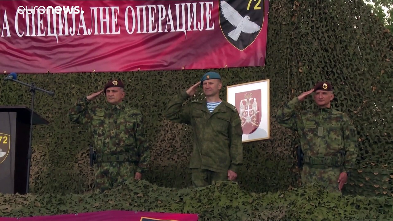 Anti-Terrorkampf: Serbien und Russland üben Seite an Seite