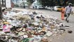 Bihar: Garbage is lying outside the hospital in Purniya
