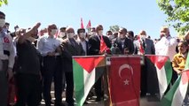 Şanlıurfa'da 'Mescid-i Aksa ve Kudüs'e destek çadırı' kuruldu