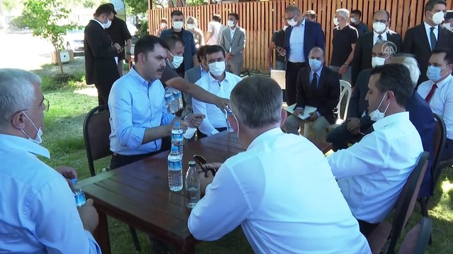 BURDUR - Bakan Kurum: '(Salda Gölü) Doğal yapının korunması adına çok önemli kararlar alıyoruz'